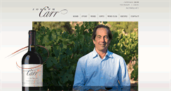 Desktop Screenshot of josephcarrwine.com